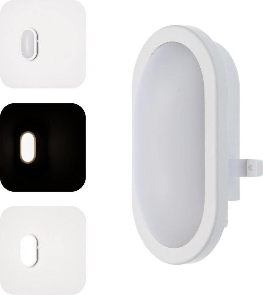 Proventa Outdoor LED Bull eye buitenlamp - Wandlamp model Ovaal voor buitengebruik - LED.nl