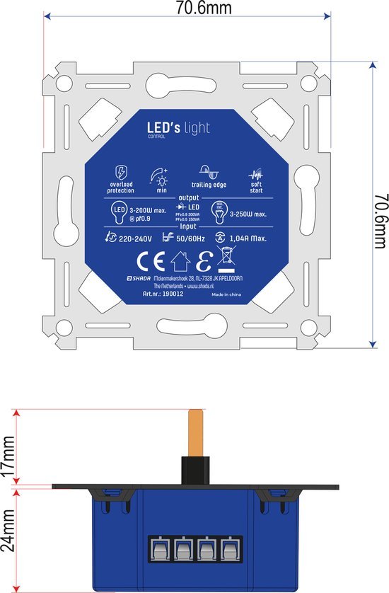 LED Trapverlichting met koud licht LED Trapverlichting met koud licht