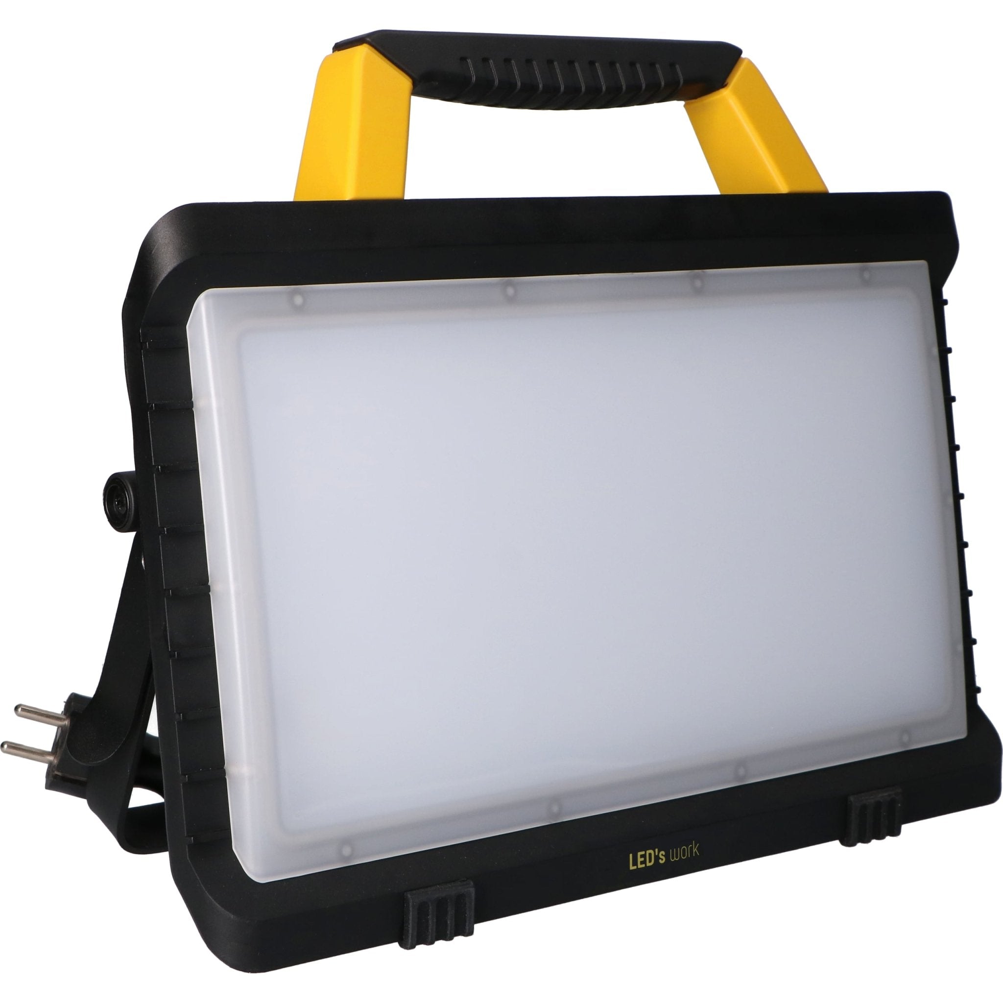 ProWork LED Bouwlamp met  2 extra stopcontacten -  5 meter snoer - IP54 - 5000 lm - LED.nl