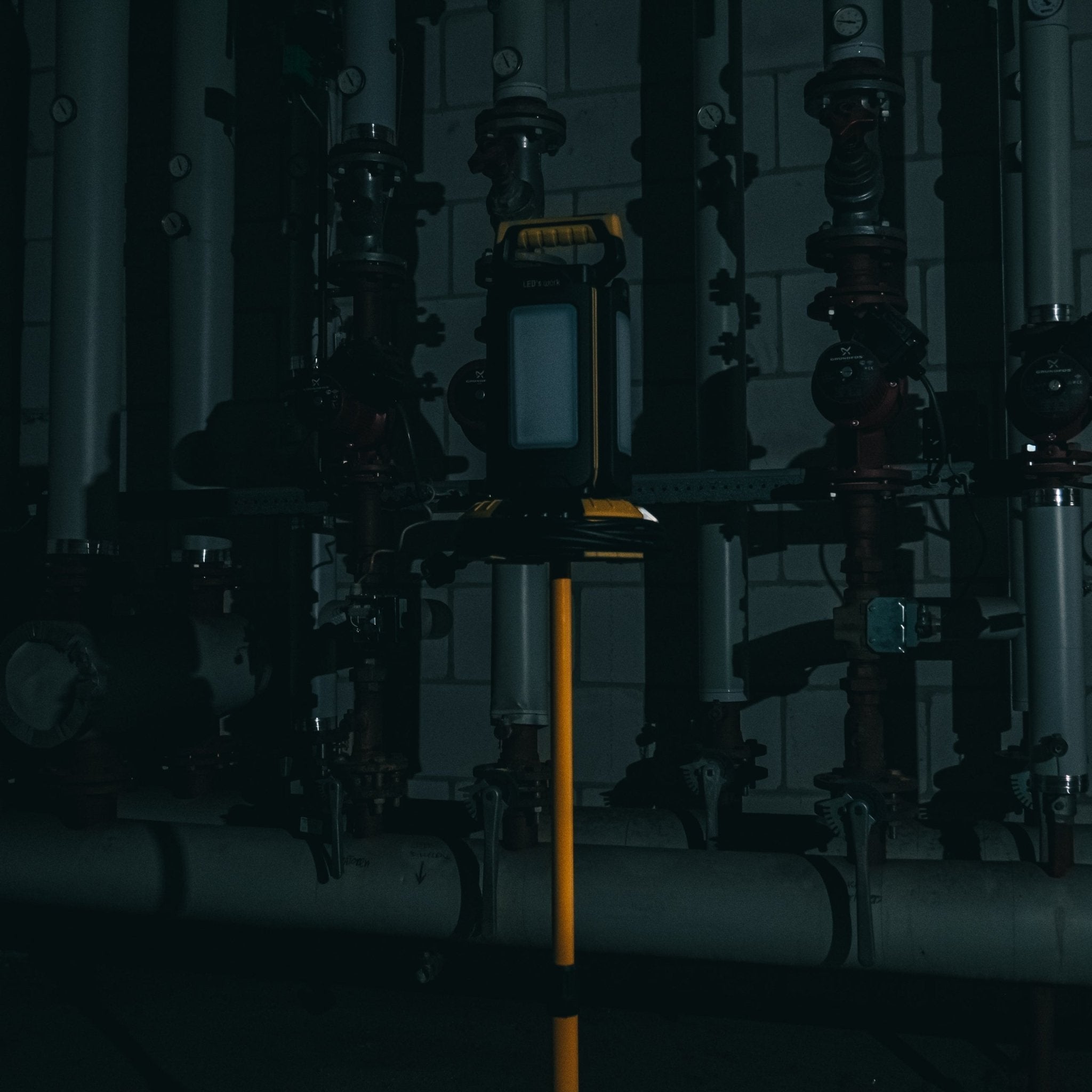 ProWork LED Bouwlamp met rondom licht - 4 lichtpunten - Dimbaar licht - 14000 lm - LED.nl