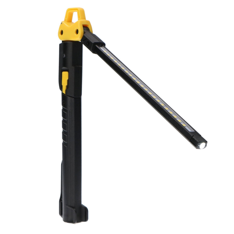 LED's Work Rechargeable Handlamp 500 - Inspection Lamp - Foldable &amp; Cordless - With Magnet and Hook - LED.nl