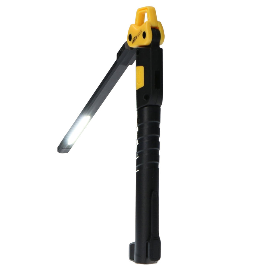 LED's Work Rechargeable Handlamp 500 - Inspection Lamp - Foldable &amp; Cordless - With Magnet and Hook - LED.nl