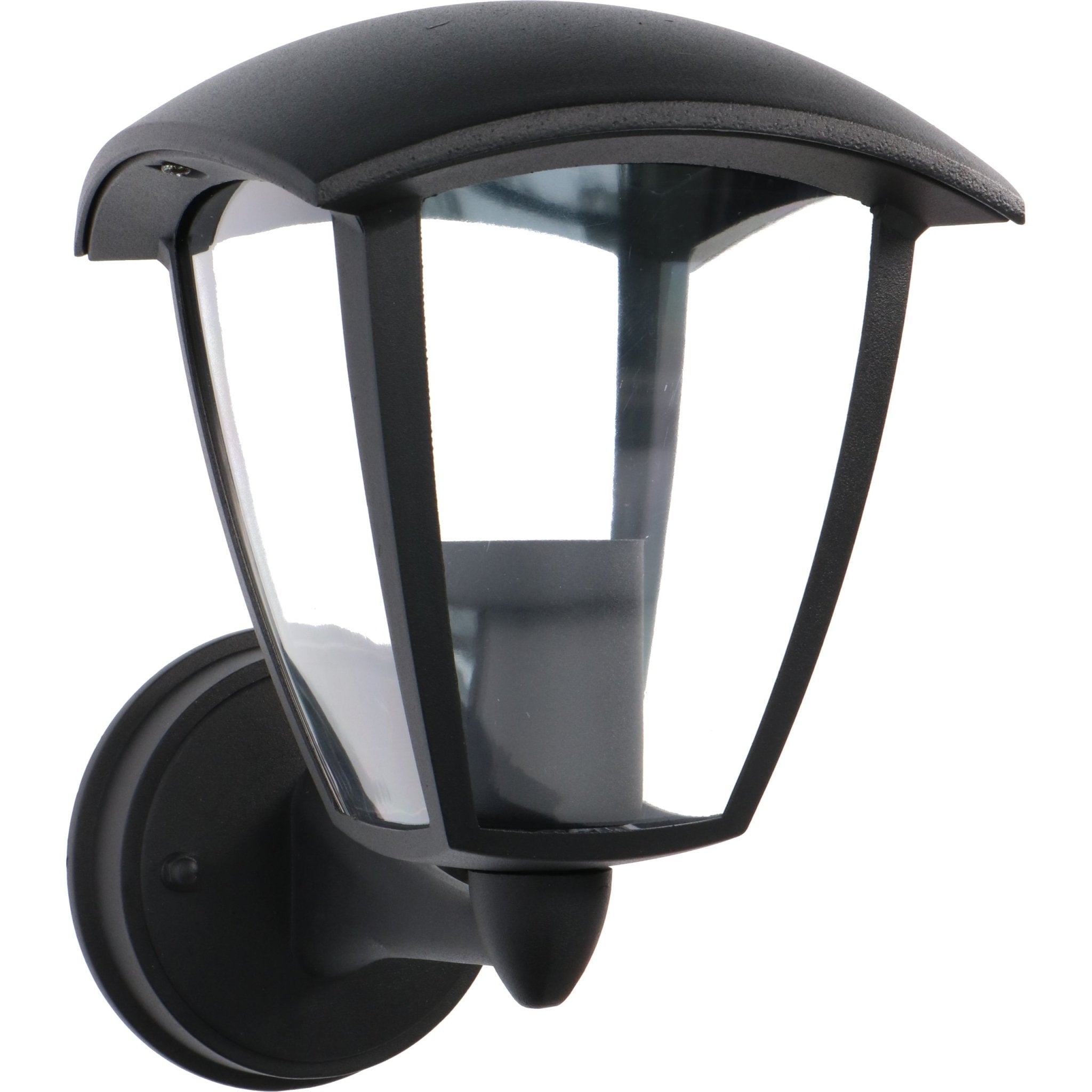 Retro LED Wandlamp met E27 fitting - Jesi - IP44 - Zwart - LED.nl