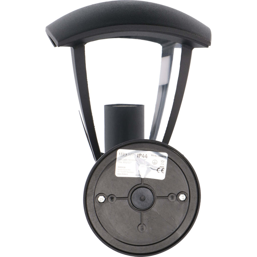 3 pack Retro LED Wandlamp met E27 fitting - Jesi - IP44 - Zwart Wandlampen LED.nl