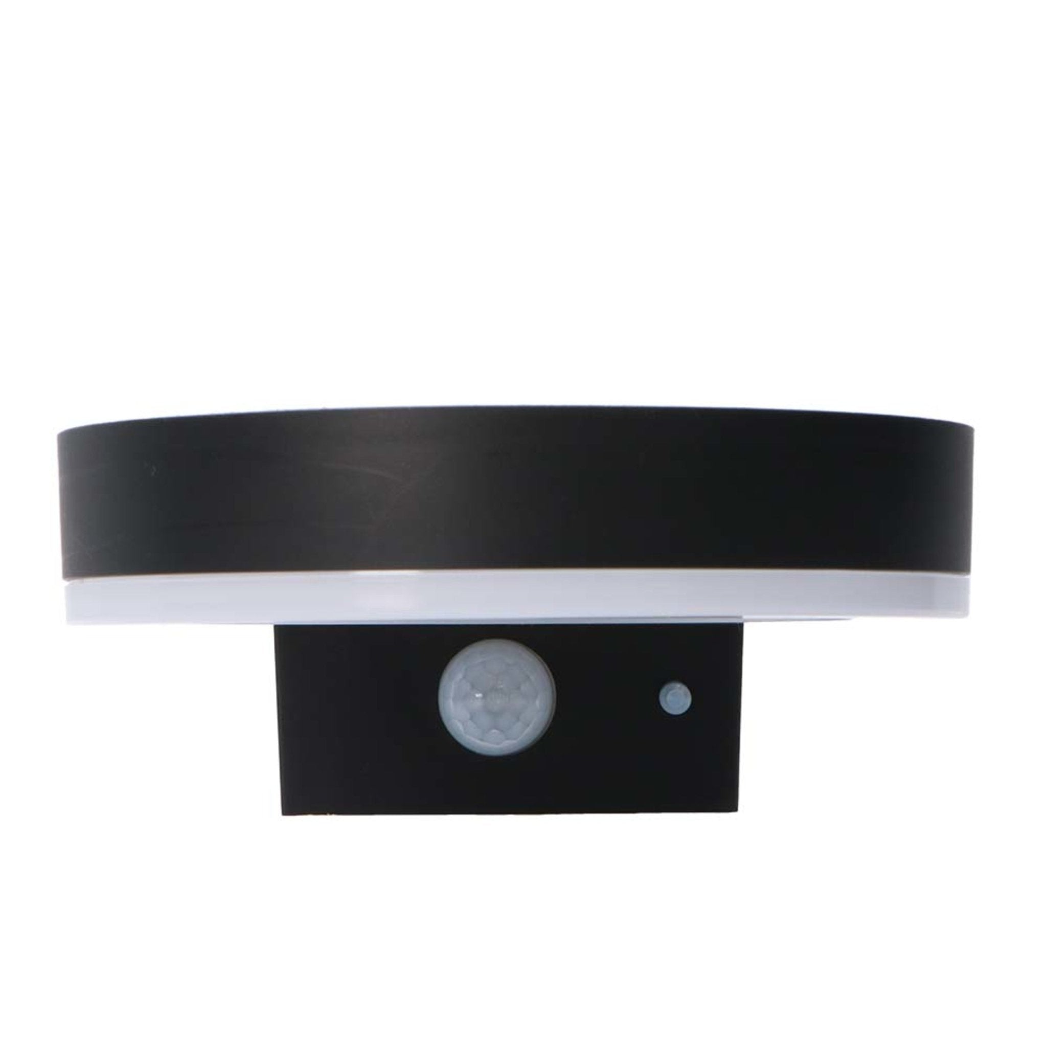 RVS Solar LED Buitenlamp met bewegingssensor - Draadloos - 3 standen - Zwart - LED.nl