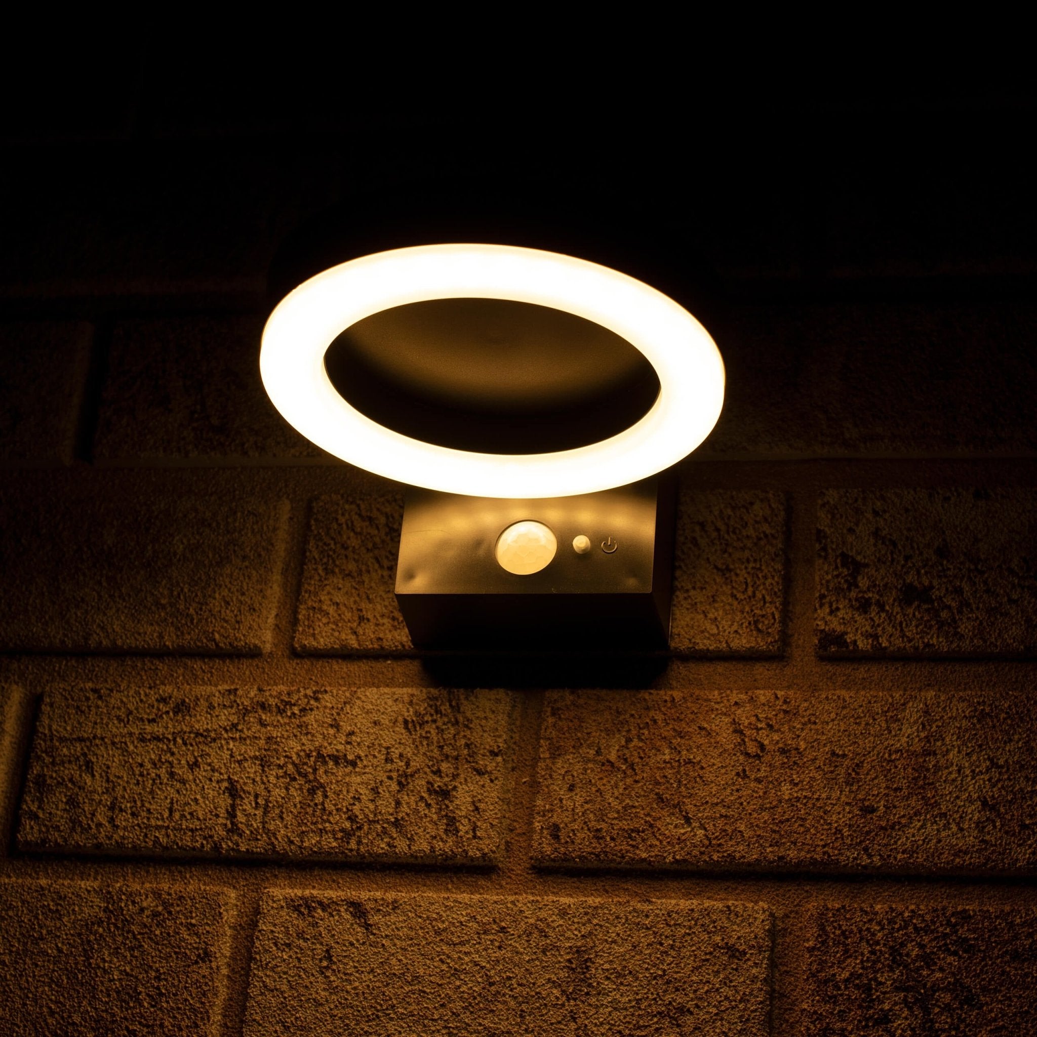 RVS Solar LED Buitenlamp met bewegingssensor - Draadloos - 3 standen - Zwart - LED.nl
