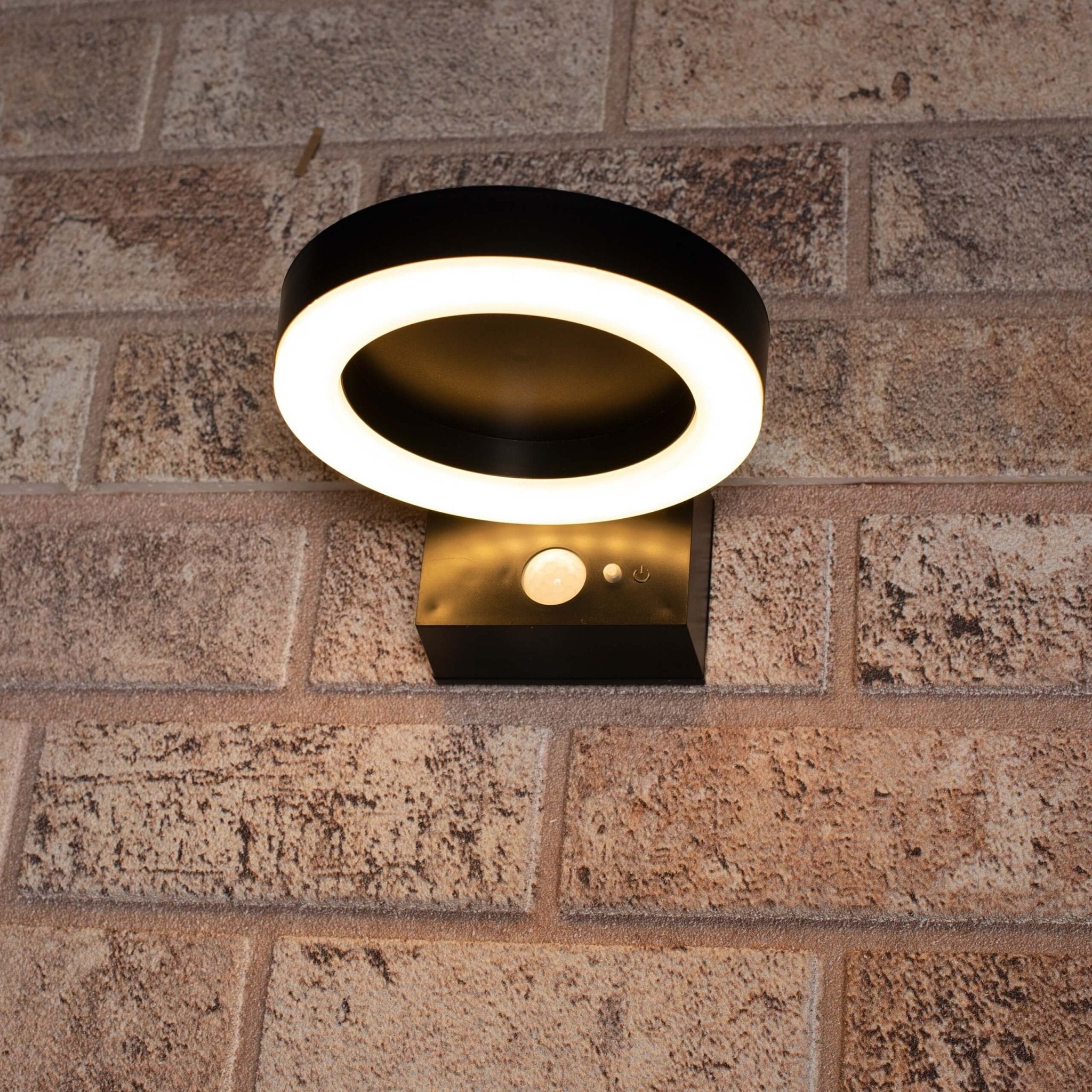 RVS Solar LED Buitenlamp met bewegingssensor - Draadloos - 3 standen - Zwart - LED.nl