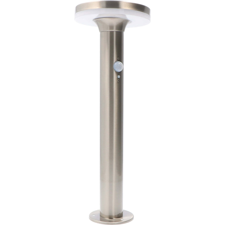 LED's Light RVS Solar-LED-Gartenlaterne mit Bewegungsmelder – Kabellos – 3 Modi – Silber - LED.de