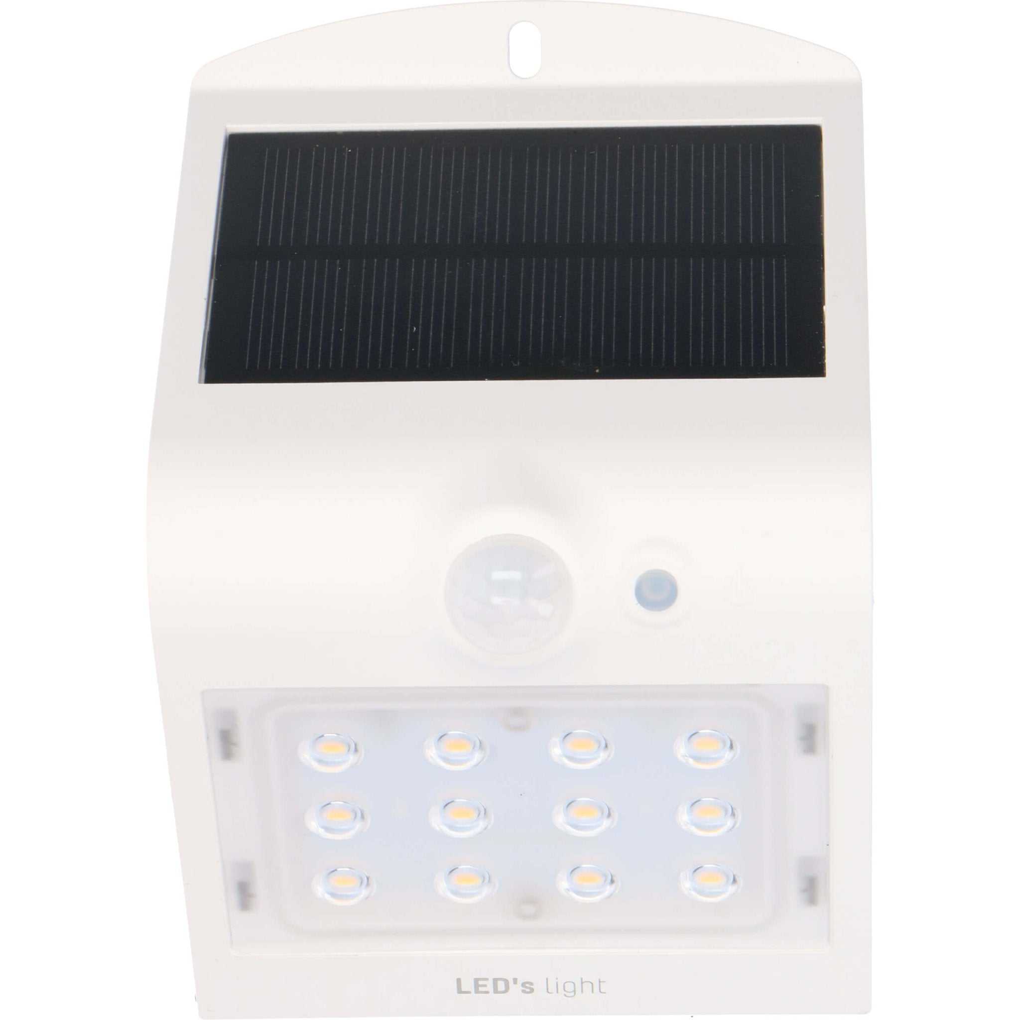 Solar LED buitenlamp met bewegingssensor - 3 standen - Automatisch aan/uit - 220 lm - Wit - LED.nl
