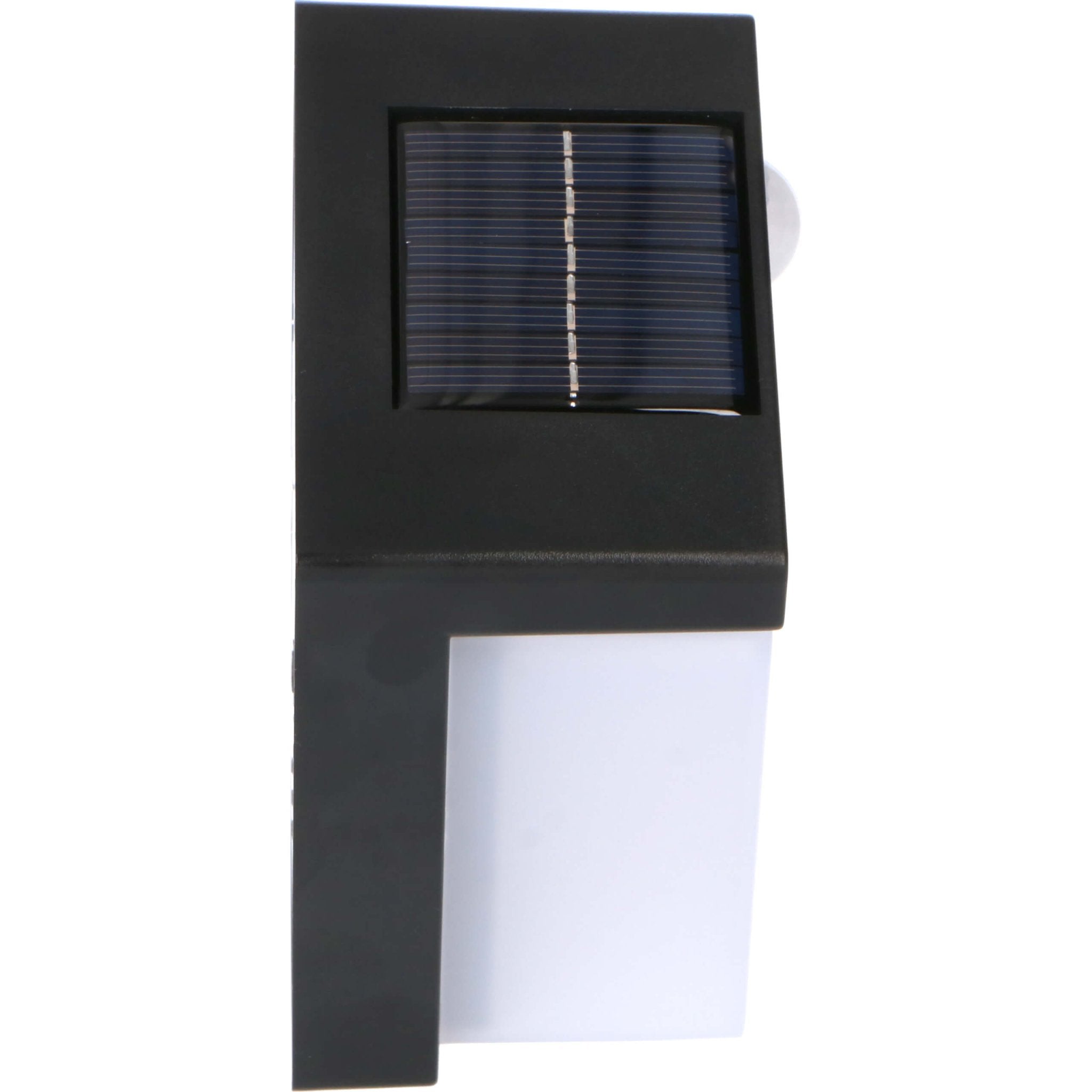 Solar LED buitenlamp met bewegingssensor - Draadloos op zonne-energie - Zwart - LED.nl