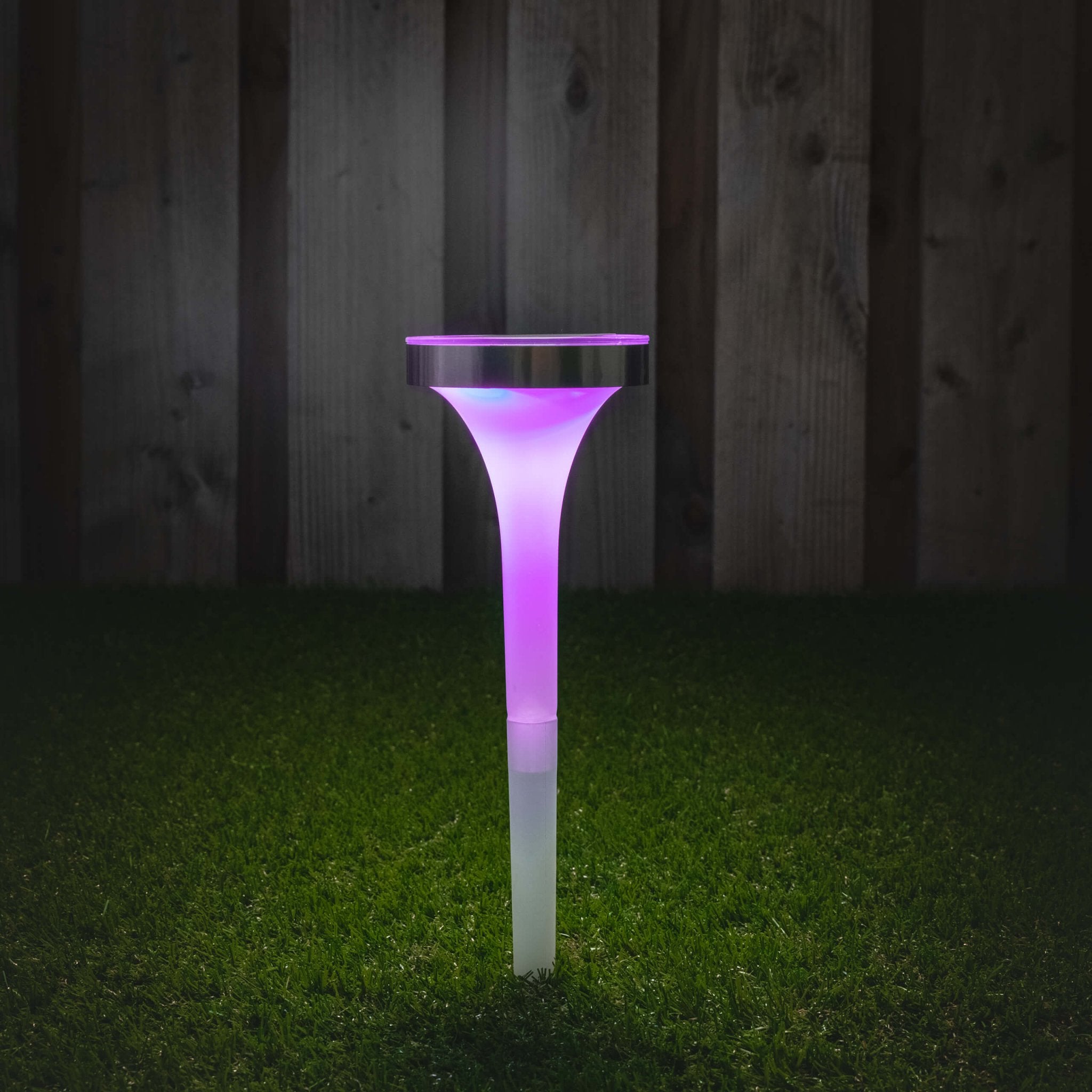 Solar LED Prikspot met sensor - Warm wit + RGB - Auto aan/uit - Tours - 32 cm - LED.nl