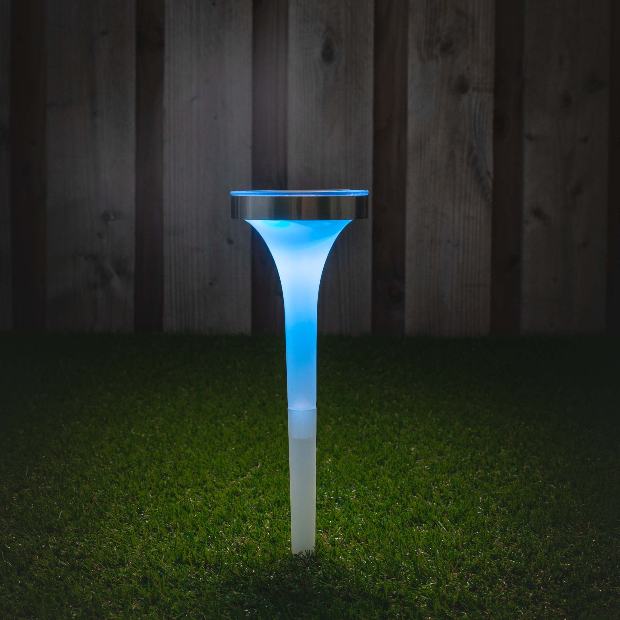 Solar LED Prikspot met sensor - Warm wit + RGB - Auto aan/uit - Tours - 32 cm - LED.nl