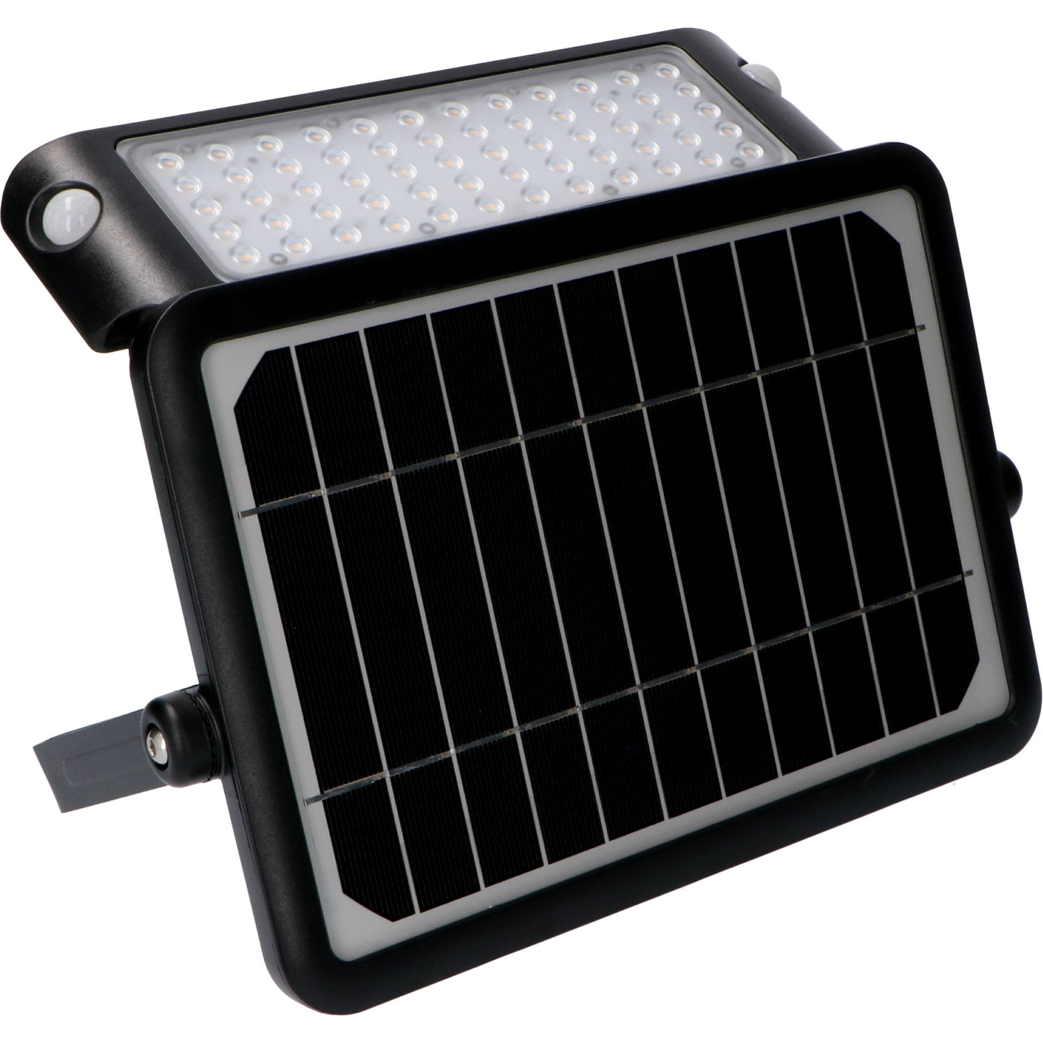 Solar LED Schijnwerper met bewegingssensor - 3 standen - Draadloos - 1080 lm - Zwart - LED.nl
