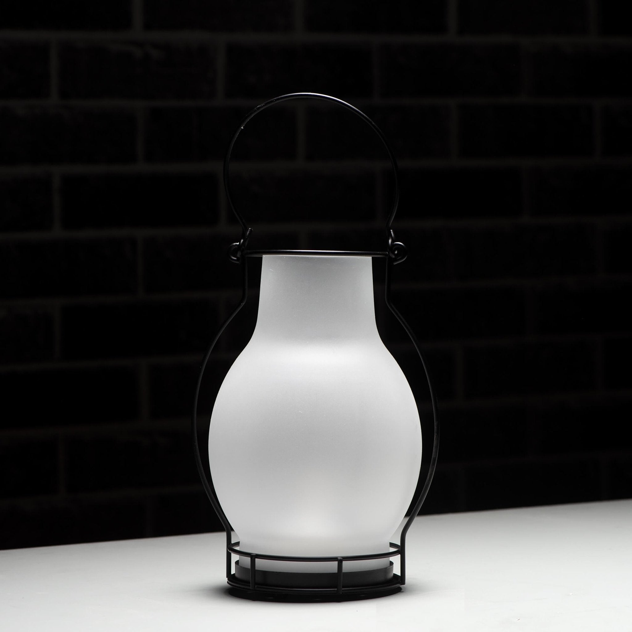 Solar Olielamp op zonne-energie met sensor - Automatisch aan/uit - Draadloos - 28 cm - LED.nl