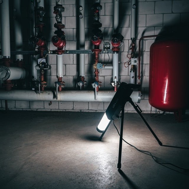 Staande LED toren bouwlamp 70W – 360° gelijkmatige lichtverspreiding – 10000 lumen – IP54 - LED.nl