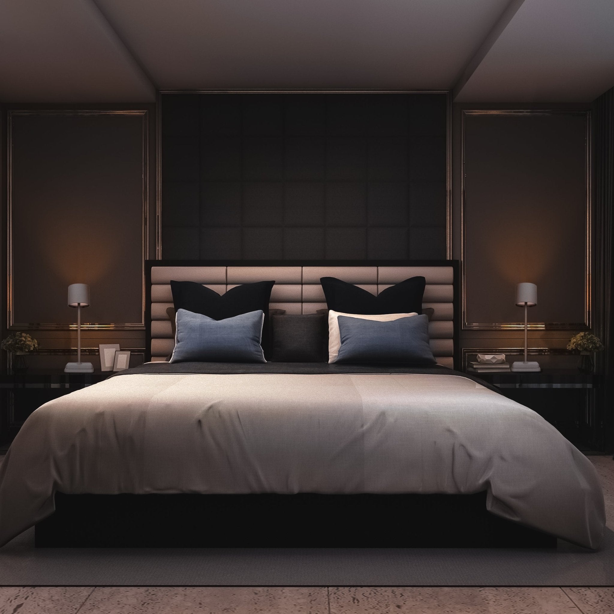 TouchDim oplaadbare LED tafellamp grijs – Dimbaar met touch-bediening – Voor binnen en buiten – 3 tinten licht instelbaar - LED.nl