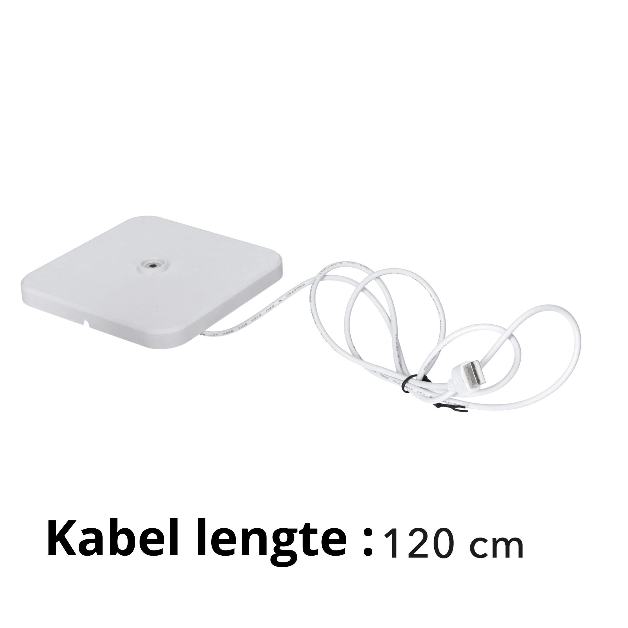TouchDim oplaadbare LED tafellamp wit – Dimbaar met touch-bediening – Voor binnen en buiten – 3 tinten licht instelbaar - LED.nl