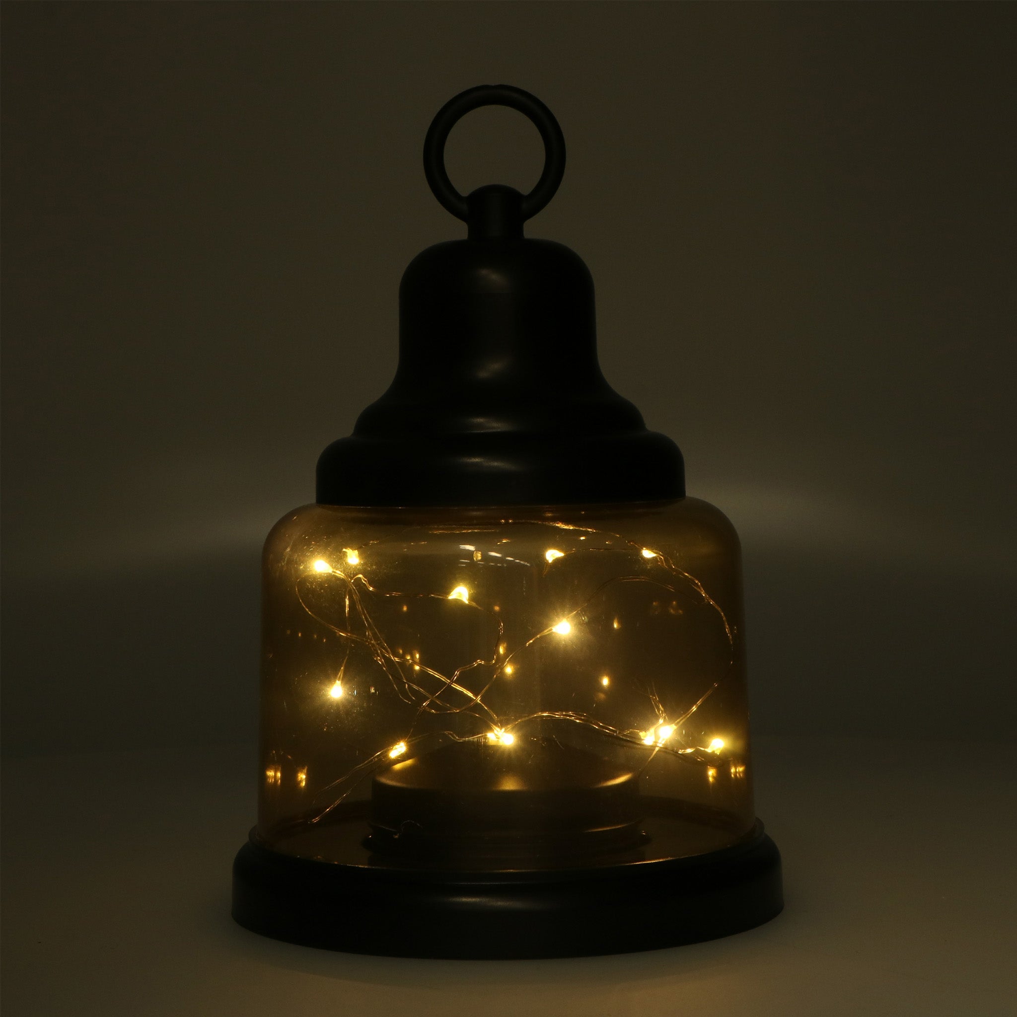 Vintage LED Tafellamp op batterijen - Draadloos model met ophangring - 22 cm - LED.nl