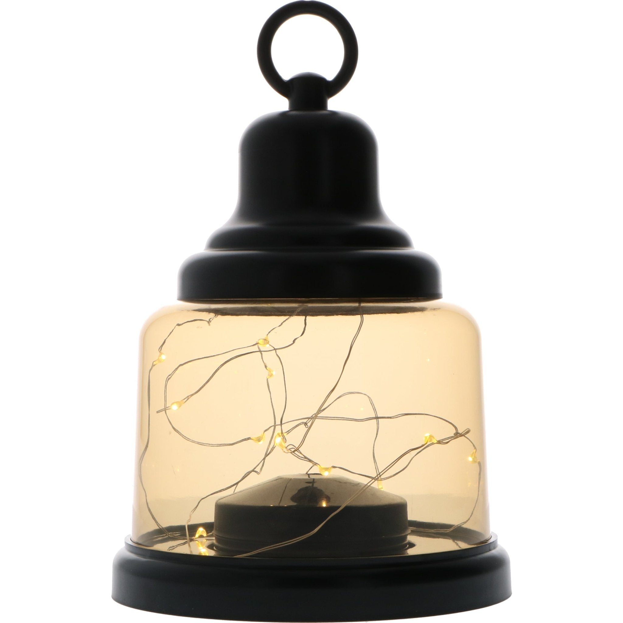 Vintage LED Tafellamp op batterijen - Draadloos model met ophangring - 22 cm - LED.nl