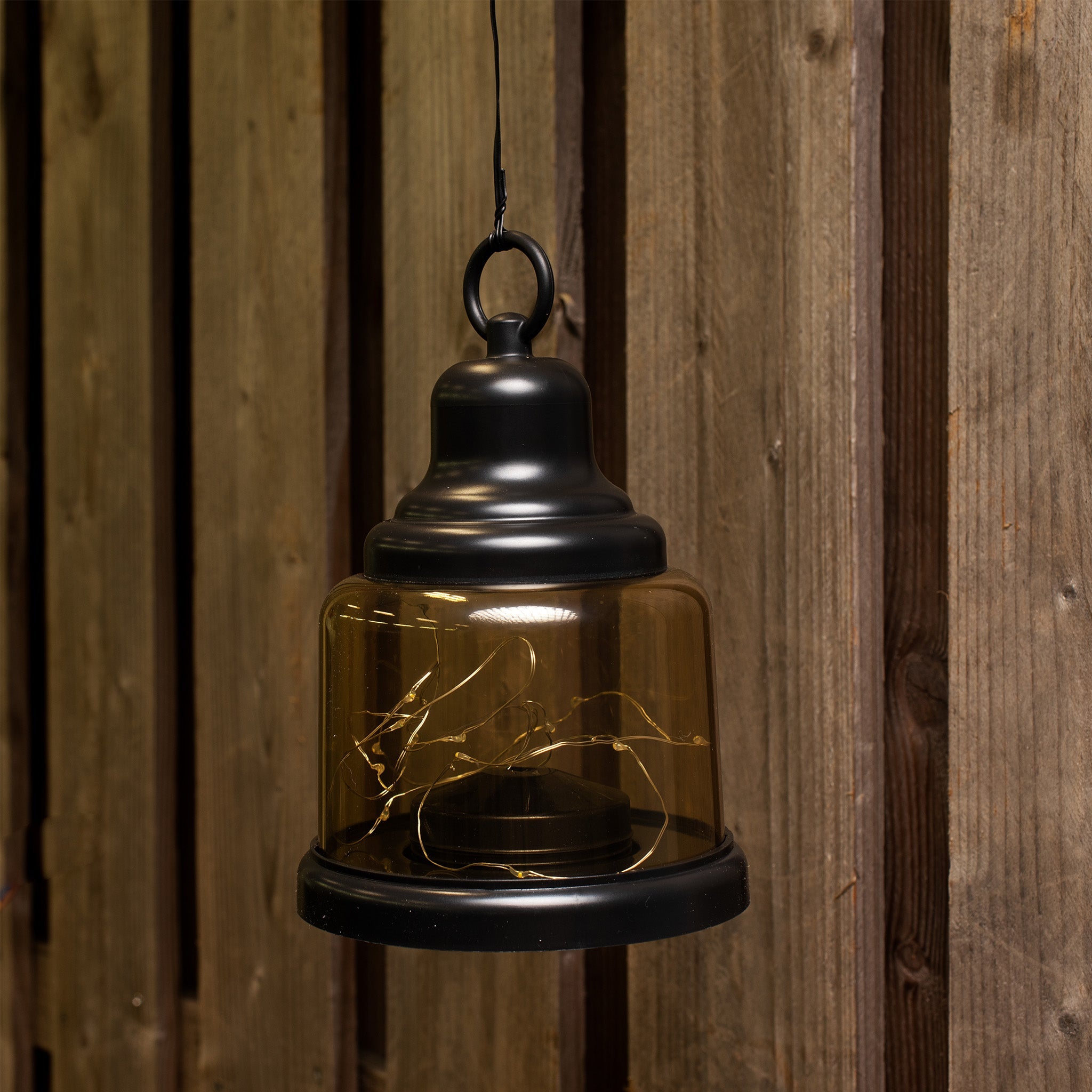 Vintage LED Tafellamp op batterijen - Draadloos model met ophangring - 22 cm - LED.nl
