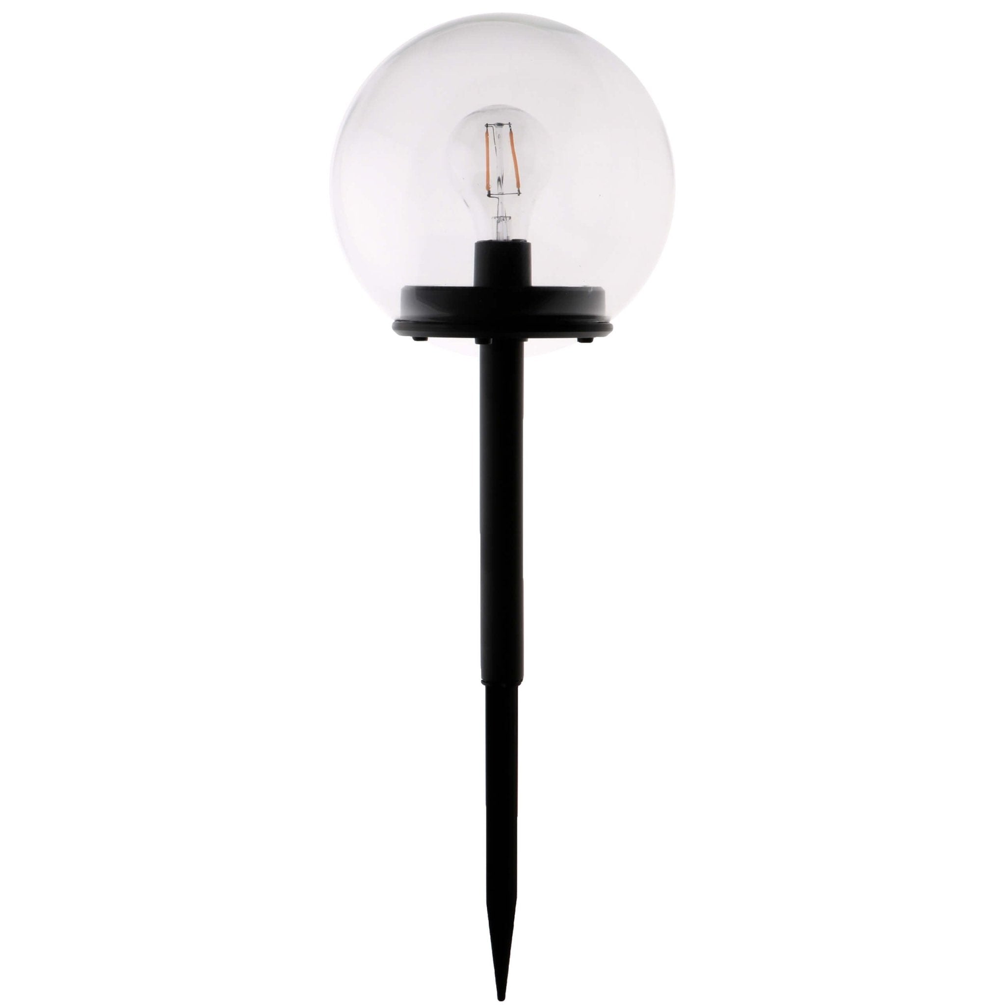 Vintage Solar Priklamp met sensor - Automatisch aan/uit - Warm wit licht - IP44 - 54 cm - LED.nl